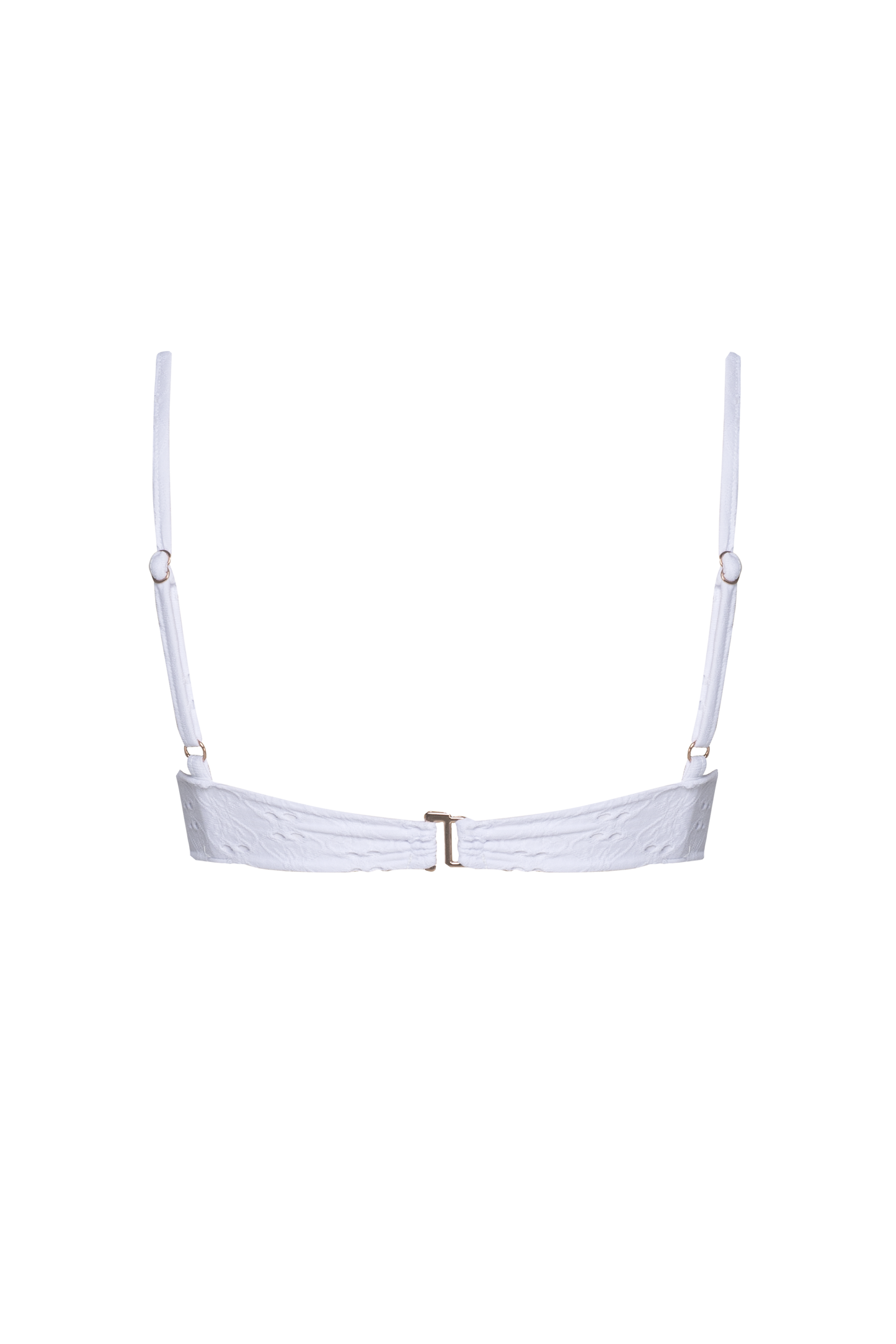 Biquíni Top + Bottom - Bloom White Lilies