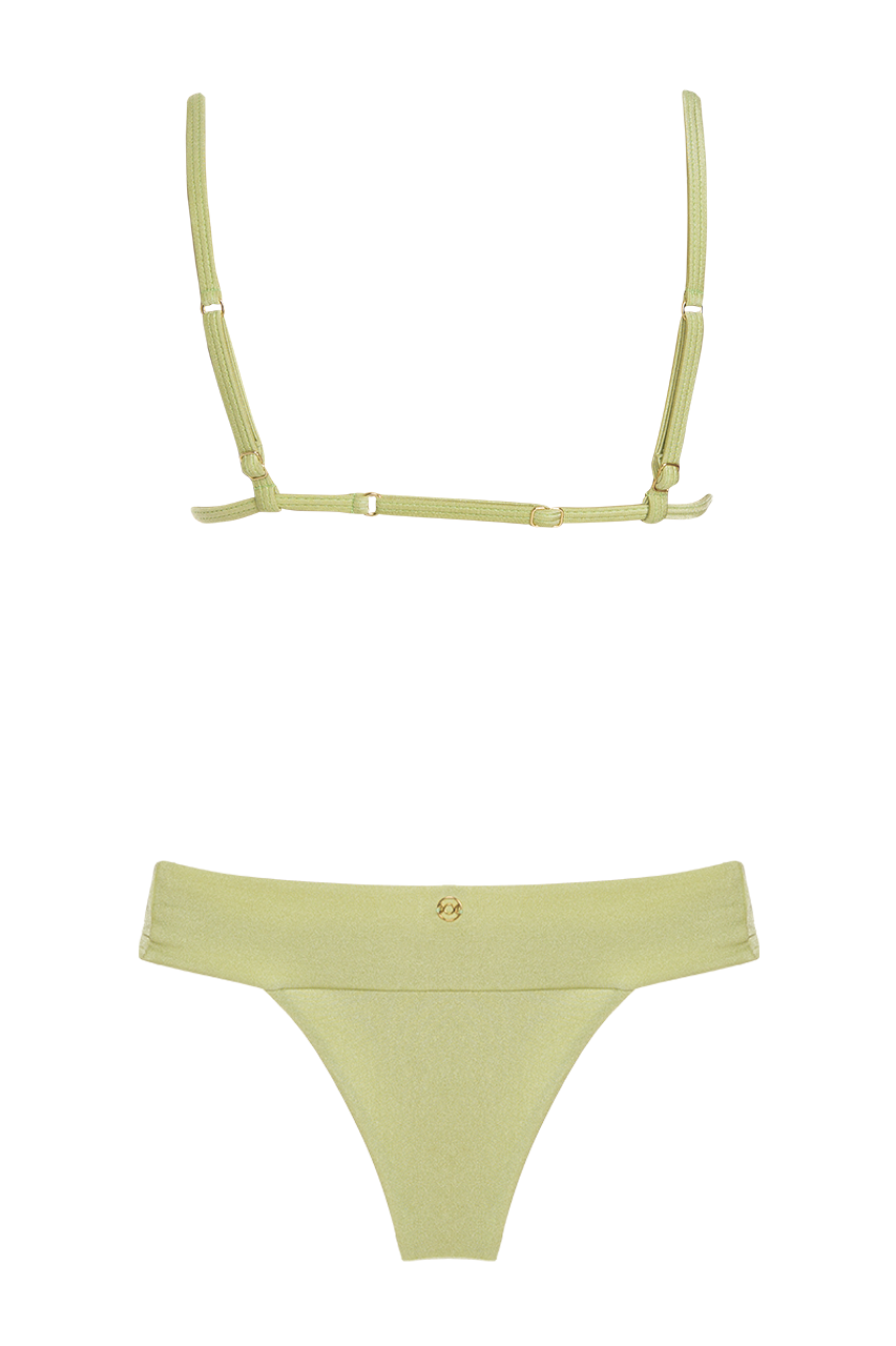 Biquíni Top + Bottom - Fauna Grass
