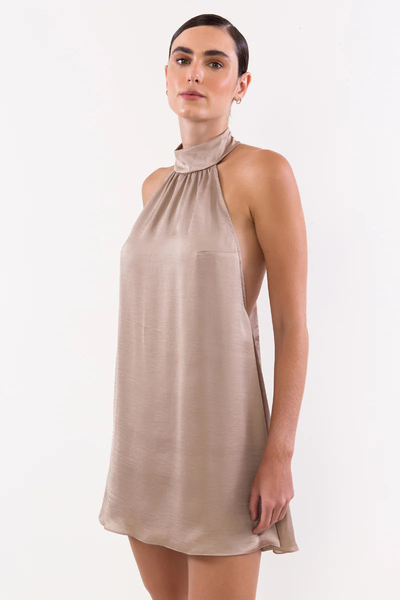 Vestido Chloe Old Champagne