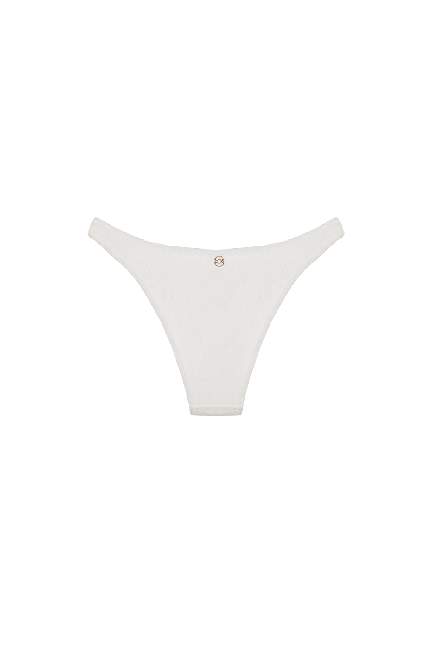 Biquíni Top + Bottom - Joy Peaceful White