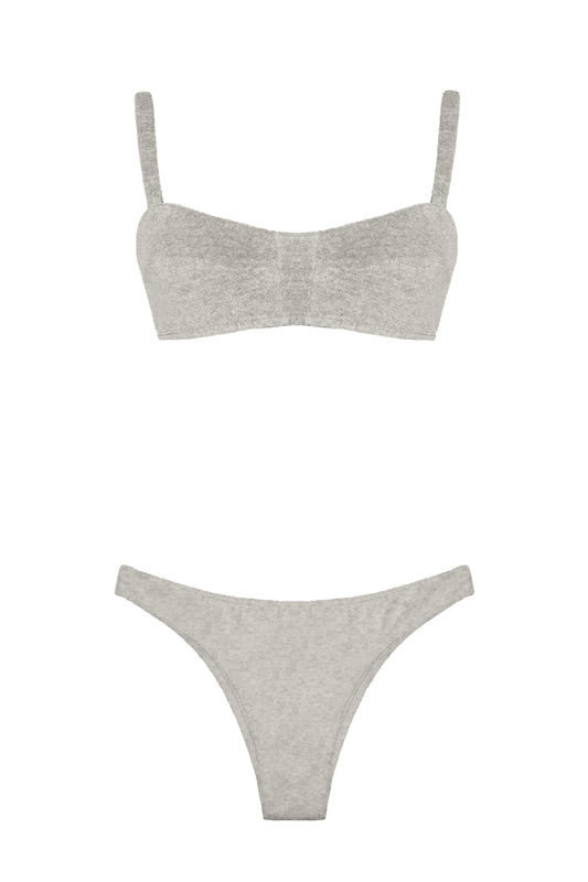 Biquíni Top + Bottom - Joy Warm Beige