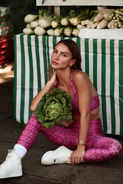 Legging Slim Backbend Pink - Melt